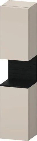 Duravit Qatego Hochschrank Taupe Matt 400x360x1760 mm - QA1346R16910000 QA1346R16910000