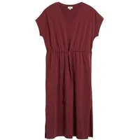 s.Oliver Midikleid Kleid Jerseykleid in Midilänge mit Tunnelzug