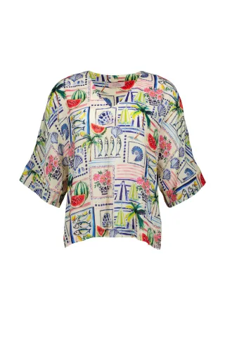 Studio Anneloes - Madison sardines top multi color - Gr. - S