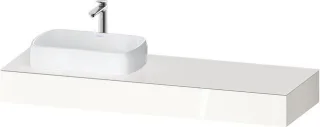 Duravit Qatego Konsole Weiß Hochglanz 1600x550x170 mm - QA4806022220000 QA4806022220000