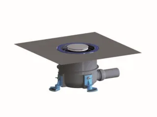 Dallmer Duschwannenablauf ORIO DallBox, Haube verchromt, DN 50, 161512 161512
