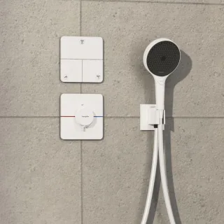 hansgrohe ShowerSelect Comfort Q Ventil 15587700 UP, für 3 Verbraucher, mattweiß