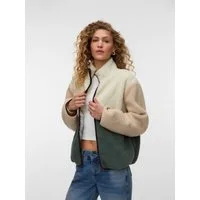 Vero Moda Fleecejacke VMJOSEFIN LS TEDDY ZIP JACKET EXP Polyester