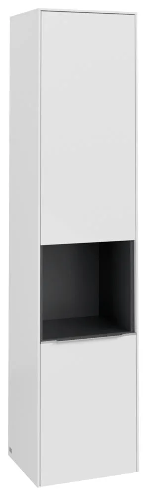 Villeroy & Boch Subway 3.0 Hochschrank, 2 Türen, 400 x 1710 x 346,5 mm, Brilliant White / Brilliant C58800VE