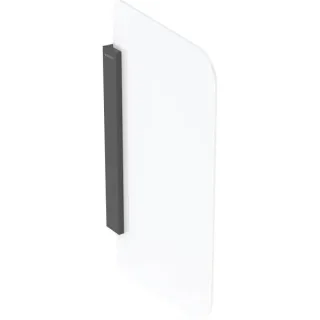 Geberit Urinaltrennwand, Halter: schwarzmatt 115205TD1