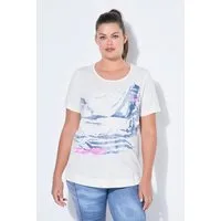 Laurasøn T-Shirt T-shirt 1/2 Arm Rundhals Cool dyed OEKO-TEX