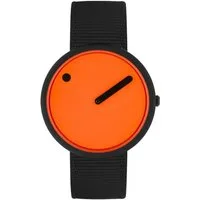 PICTO Quarzuhr PICTO R44007-R006 Unisex Uhr Uhr Ghost Nets Signal Orange 40mm 5ATM PICTO R44007-R006 Unisex Uhr Uhr Ghost Nets Signal Orange 40mm 5ATM