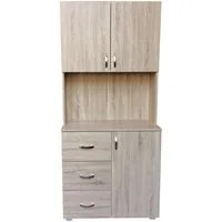 HTI-Line Küchenbuffet Küchenbuffet Blanca (Stück, 1-St., 1x Schrank Blanca, ohne Dekoration) Küchenschrank Hochschrank