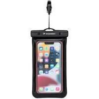 Wozinsky Handyhülle WWE-01, Wasserdichte Handyhülle mit Armband 0,3 mm PVC ABS Verschluss