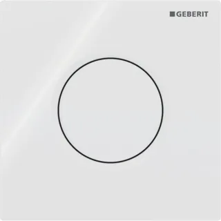 Geberit HyTouch Abdeckplatte Sigma01 für Urinal-Steuerung pneumatisch weiß-alpin 242811111