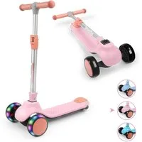 BremToy Scooter Kinderroller Tretroller Faltbarer Kickscooter 2-14 Jahren