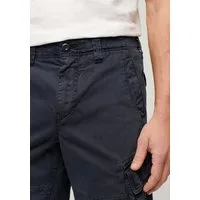 Superdry Cargobermudas CORE CARGO SHORT Straight Fit, mit Reißverschluss und 1-Knopf-Verschluss, knielang