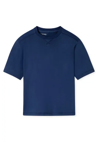 SCHIESSER - T-Shirt Rundhals navy - Gr. - 50