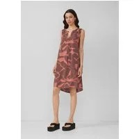 QS Minikleid Kleid Knielanges Viskosekleid