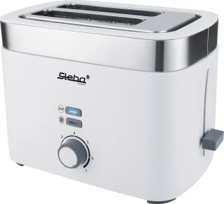 Steba Toaster "TO 10 Bianco" 2 kurze Schlitze 930 W