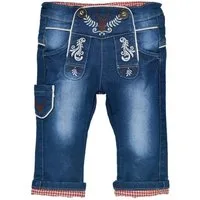 BONDI Trachtenlederhose BONDI Lange Baby Jungen Jeans 91842, Blue denim