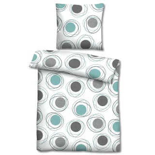 Castell Polycotton Renforcé Bettwäsche 155 x 220 cm + 80 x 80 cm