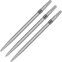 TARGET DARTS Dartpfeil 2 Set Swiss Points, Nano Dartspitzen (6 Stck) 30MM, Silber