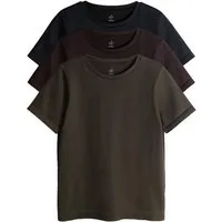 The Set Trainingsshirt The Set gerippte Active Sports T-Shirts, 3er-Pack (3-tlg)