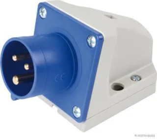 HERTH&BUSS Stecker, 3-polig, 16 A blau - 51307024