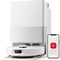 Roborock Saugroboter Qrevo S5V, FlexiArm Mopp(Upgrade von Qrevo/S7 Pro Ultra), 60 W, 12000Pa Saugkraft, 100% Haar-Entfernungsrate, 0% Verhedderung, Multifunktionales Dock, Reactive Tech-Hindernisvermeidung, PreciSense-LiDAR-Navigation