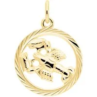 My Gold Sternzeichenanhänger Damen & Herren KREBS Sternzeichen Kettenanhänger Gold 333 - Gavno (Set, 1-tlg., inkl. Schmuckbox), Geschenke