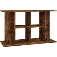 vidaXL Aquariumunterschrank Aquariumständer Räuchereiche 100x40x60 cm Holzwerkstoff