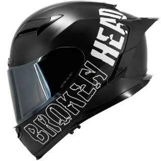 Broken Head Street Division Black Edition Mit Schwarzem Visier