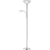 GLOBO LIGHTING Stehlampe BLADE, LED wechselbar, Stehleuchte, Flexo, Fluter und Leselicht getrennt schaltbar