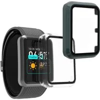kwmobile Smartwatch-Hülle 2x Glas Hülle für Huawei Watch D, Schutzhülle Fullbody Fitnesstracker Case Set aus Glas