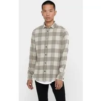 ONLY & SONS Karohemd GUDMUND LS CHECKED SHIRT Baumwolle, slim fit