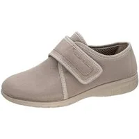 Fischer-Markenschuh Doris Klettschuh aus Stretchmaterial, Textilfutter, Ledereinlegesohle herausnehmbar