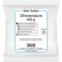 DistrEbution Zitronensäure für Technische Anwendungen, Pulver, Reiniger, Entkalken Zitronenreiniger (Citric acid)