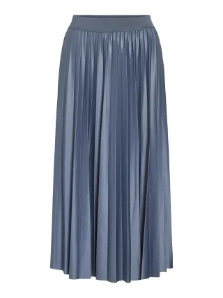 VILA - VINITBAN MIDI SKIRT - NOOS vintage indigo - Gr. - M