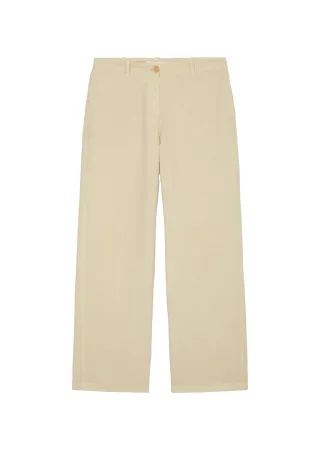 Marc OPolo Casual - Hose aus Baumwoll-Hanf-Mix beige - Gr. - 34
