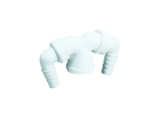 Dallmer Doppel-Anschluss 012, 1 1/2", 090256 090256