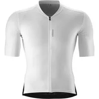 Gonso Radtrikot SITIVO Jersey Red M Herren Fahrradtrikot kurzarm, atmungsaktives Trikot mit Rückentasche