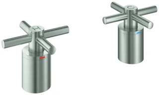 GROHE Kreuzgriff Atrio 18033 2 STK supersteel, 18033DC3 18033DC3