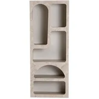 Skye Decor Bücherregal Boho Design, kompakte Bauweise, offene Fächer mit Stauraum