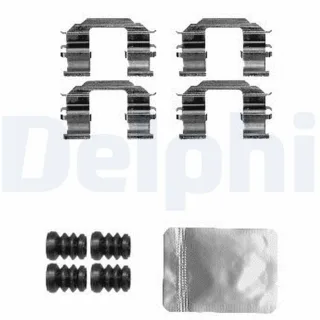 Delphi Zubeh?r f?r Bremsbel?ge vorne Chevrolet Aveo Spark Daewoo Kalos Opel Agila