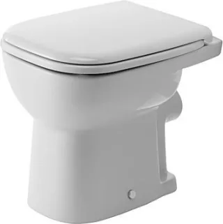 Duravit D-Code Stand WC Weiß Hochglanz 480 mm - 2109092000 2109092000