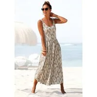 Vivance Midikleid mit Blümchendruck aus Viskosejersey luftiges Sommerkleid, Strandkleid, Blumenkleid, Viskosekleid