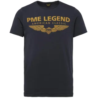 PME Legend - R-neck Single Jersey SS T-shirt sky captain - Gr. - XL