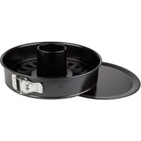 EUROHOME Springform Kuchenform rund mit Kranzeinsatz Ø28 cm Antihaftbeschichtung, (2-tlg), Kuchenform rund - Backform Kuchen antihaft