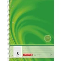 Baier & Schneider Collegeblock Collegeblock Premium A4 Lineatur 3 40 Blatt grün