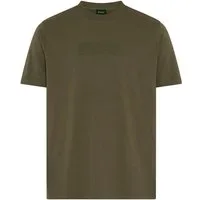 BOSS GREEN T-Shirt TS Logo reine Baumwolle, Regular Fit, Rundhalsausschnitt