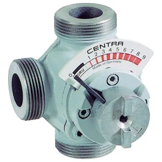 Honeywell Dreiwege-Universalmischer DRU25-4.0 PN 10, Grauguss, DN 25, Kvs 4