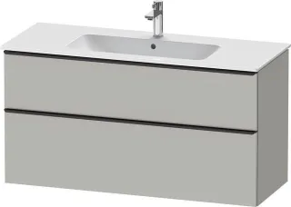 Duravit D-Neo Waschtischunterbau wandhängend Betongrau Matt 1210x462x625 mm - DE43640BD070000 DE43640BD070000
