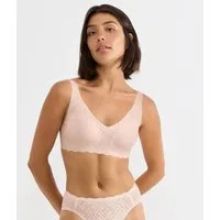 sloggi Bügelloser BH ZERO Feel Bliss herausnehmbare atmungsaktive Pads, fester Halt, verstellbare Träger