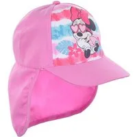 Disney Minnie Mouse Baseball Cap Kinder Kappe Cap für Strand und Schwimmbad Weit ausgestellter Nackenschutz